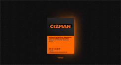Desktop Screenshot of graverstvo-cizman.si